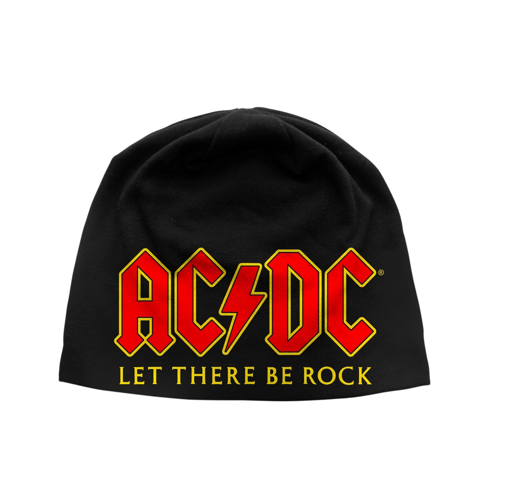 AC/DC Beanie Hat Cap Classic Powerage Band Logo Official New | eBay