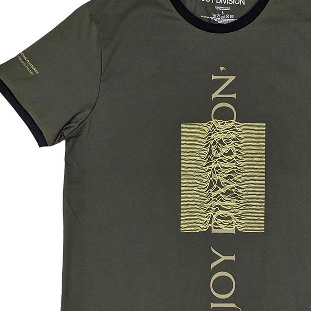 Official Joy Division T Shirt Unknown Pleasures Closer Logo Official Unisex - Picture 31 of 47