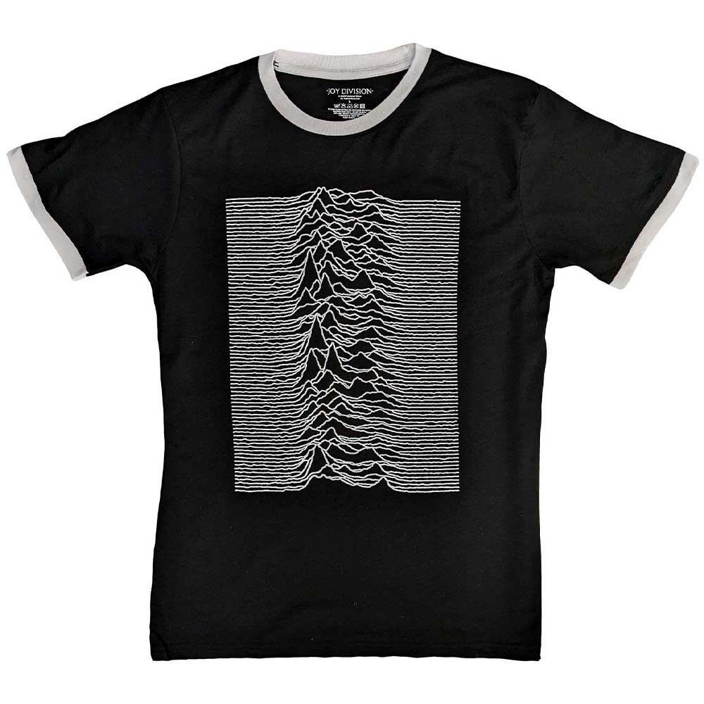 Official Joy Division T Shirt Unknown Pleasures Closer Logo Official Unisex - Picture 36 of 47