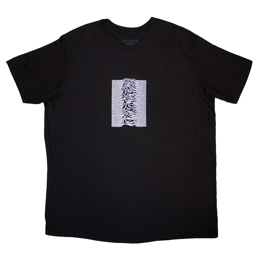 Official Joy Division T Shirt Unknown Pleasures Closer Logo Official Unisex - Picture 14 of 47