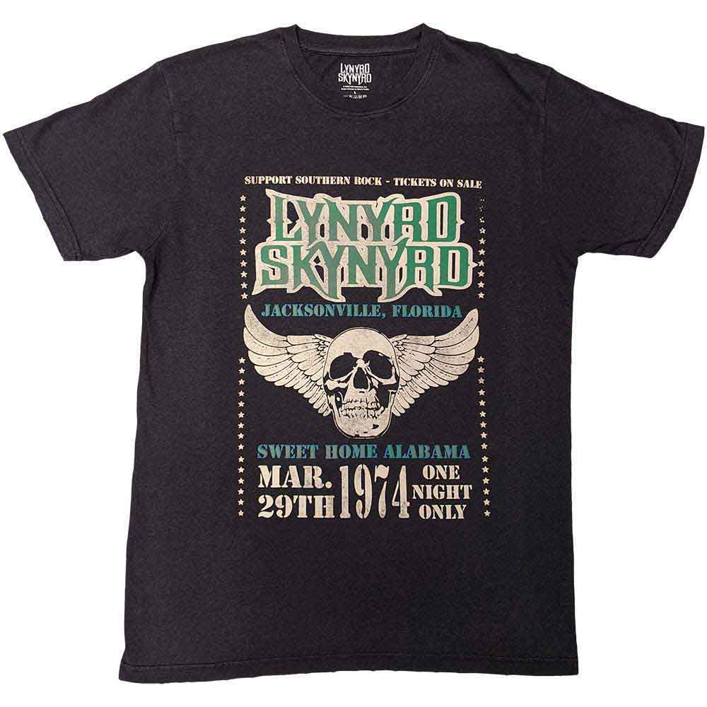Official Lynyrd Skynyrd T Shirt Freebird 73 Wings Southern Rock Band Logo New - Picture 14 of 19