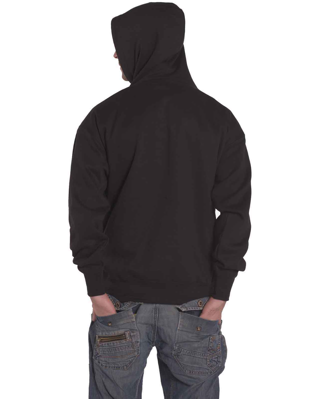 Iron Maiden Hoodie Book Of Souls The Trooper Eddie band logo Official Mens New - Picture 3 of 21