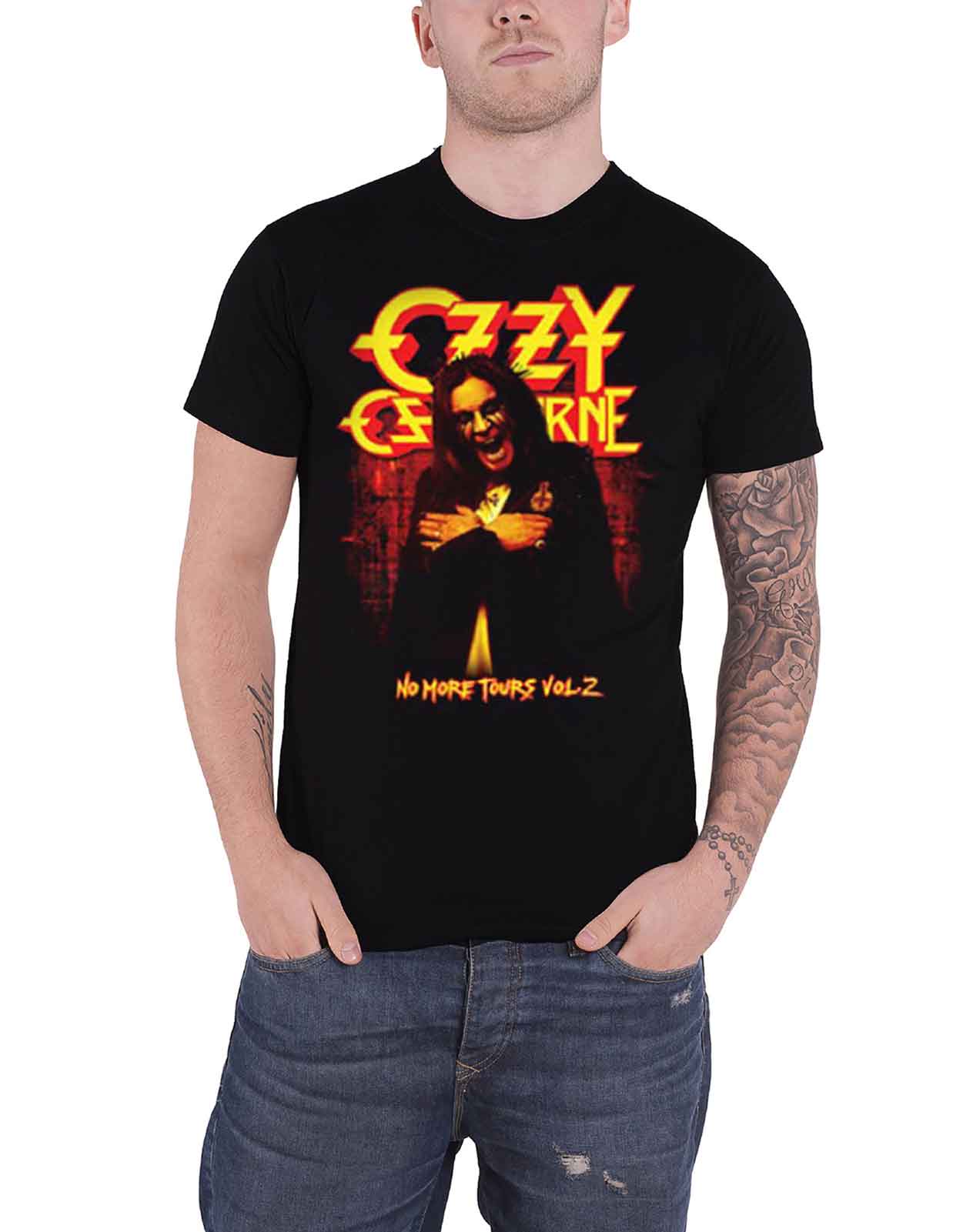 Ozzy Osbourne T Shirt Official Bark At The Moon logo Blizzard Of Ozz New Mens - Picture 24 of 47