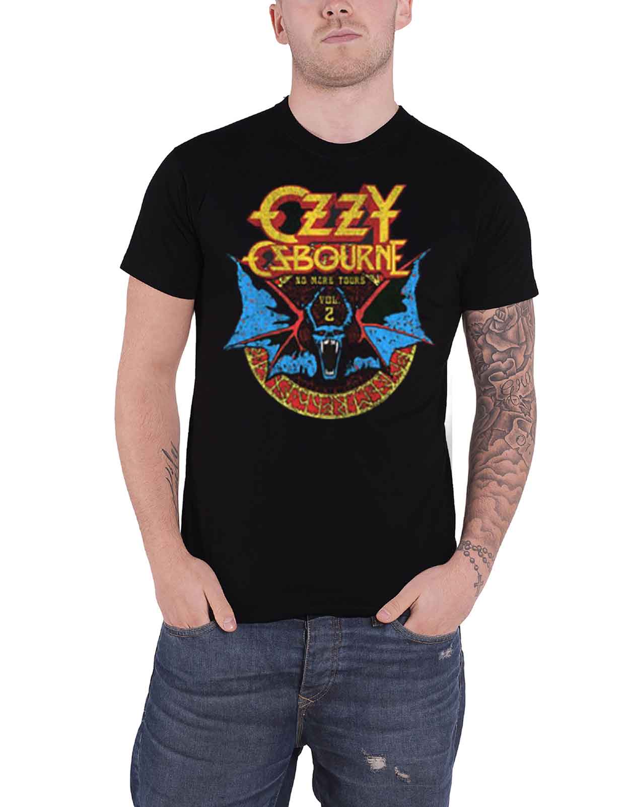 Ozzy Osbourne T Shirt Official Bark At The Moon logo Blizzard Of Ozz New Mens - Picture 22 of 47