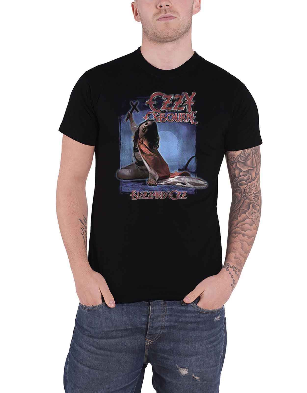 Ozzy Osbourne T Shirt Official Bark At The Moon logo Blizzard Of Ozz New Mens - Picture 12 of 47