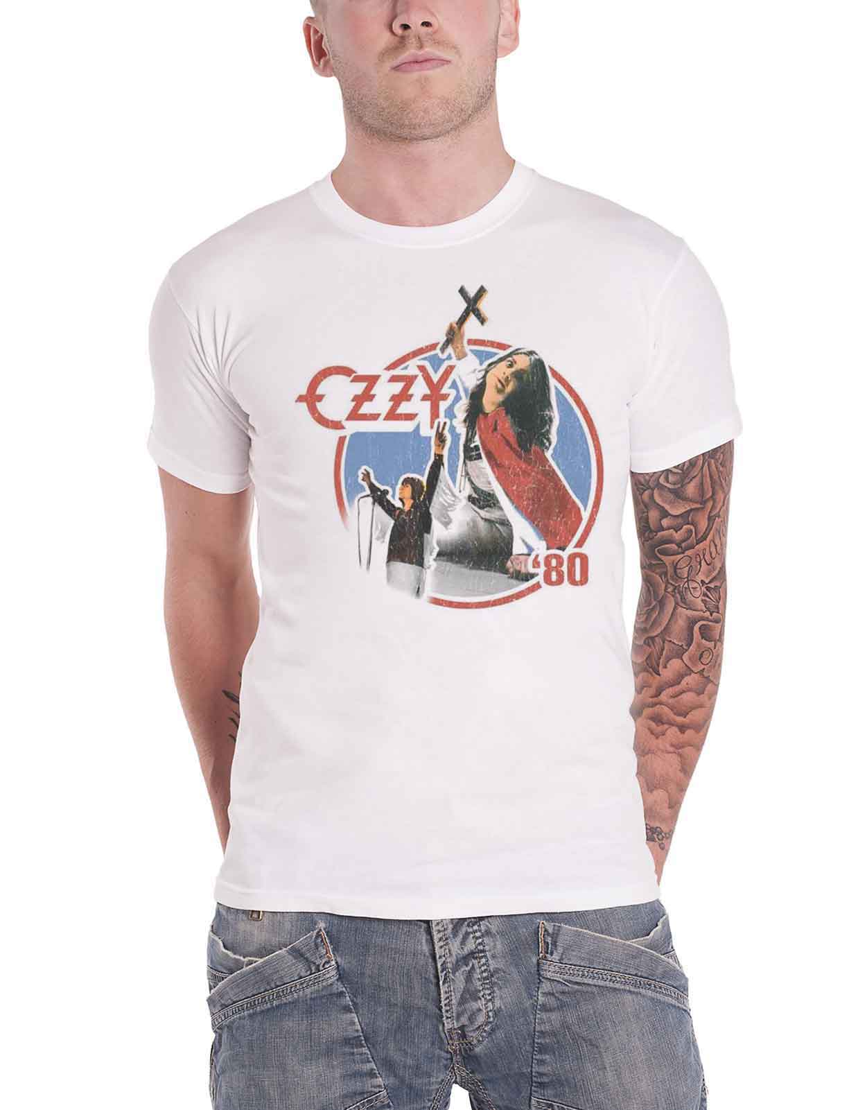 Ozzy Osbourne T Shirt Official Bark At The Moon logo Blizzard Of Ozz New Mens - Picture 10 of 47