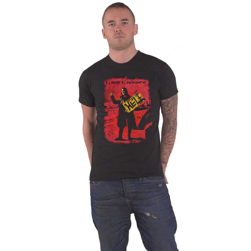 Ozzy Osbourne T Shirt Official Bark At The Moon logo Blizzard Of Ozz New Mens - Picture 16 of 47