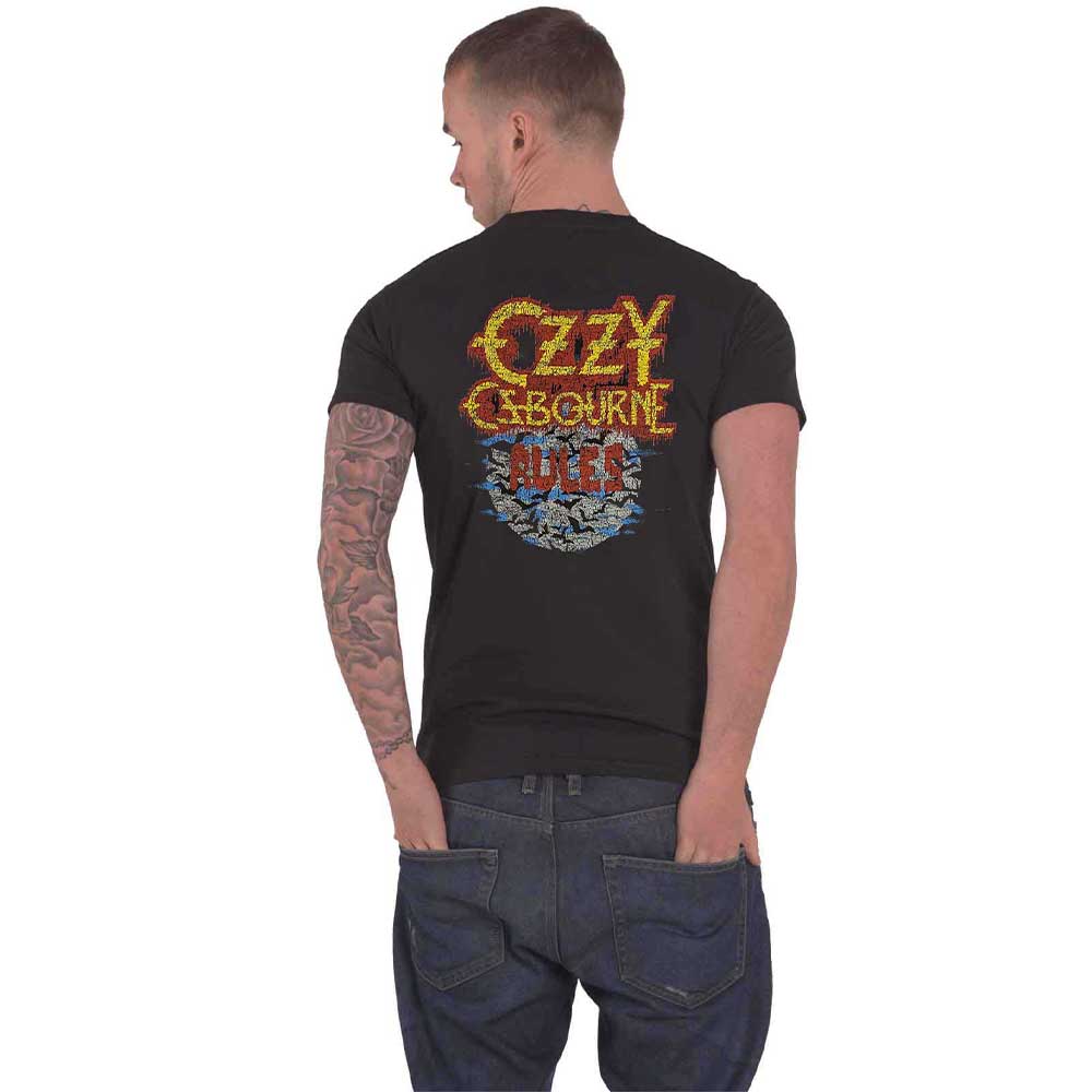 Ozzy Osbourne T Shirt Official Bark At The Moon logo Blizzard Of Ozz New Mens - Picture 7 of 47