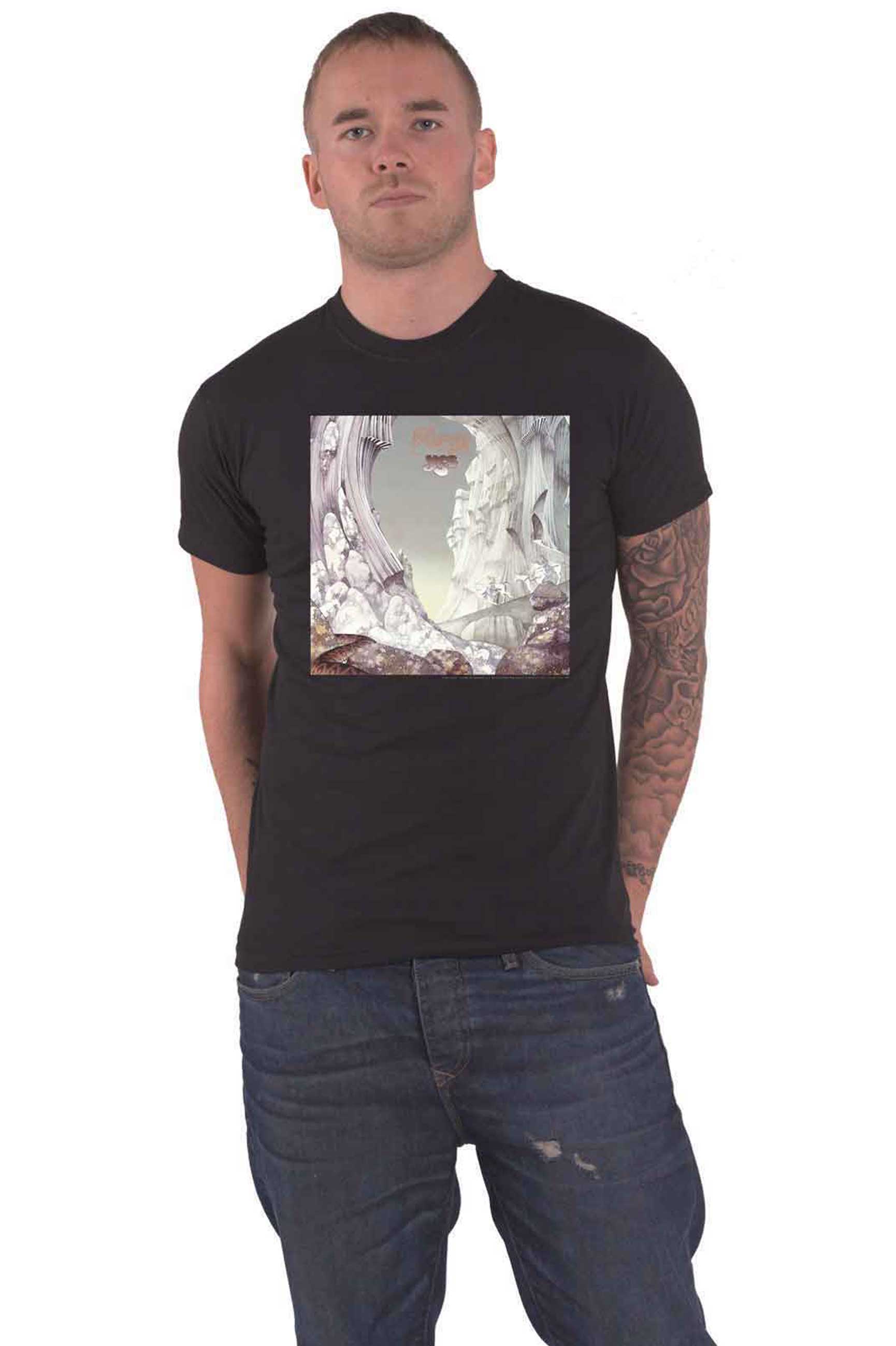 Official Yes T Shirt Fragile Band Logo Close To The Edge New Mens - Picture 18 of 29