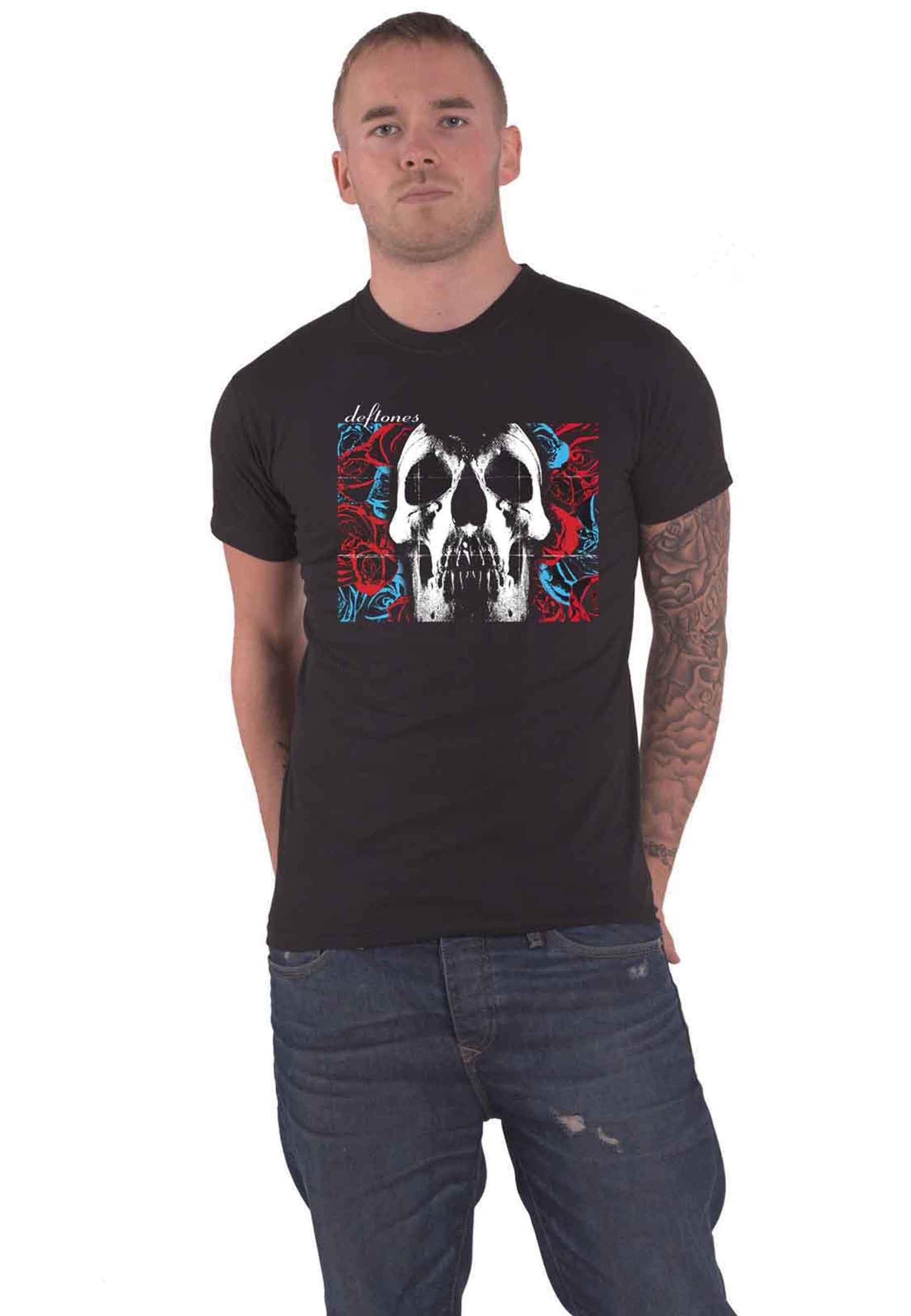 Official Deftones T Shirt Around the Fur White Pony Band Logo Official Unisex - Picture 22 of 31