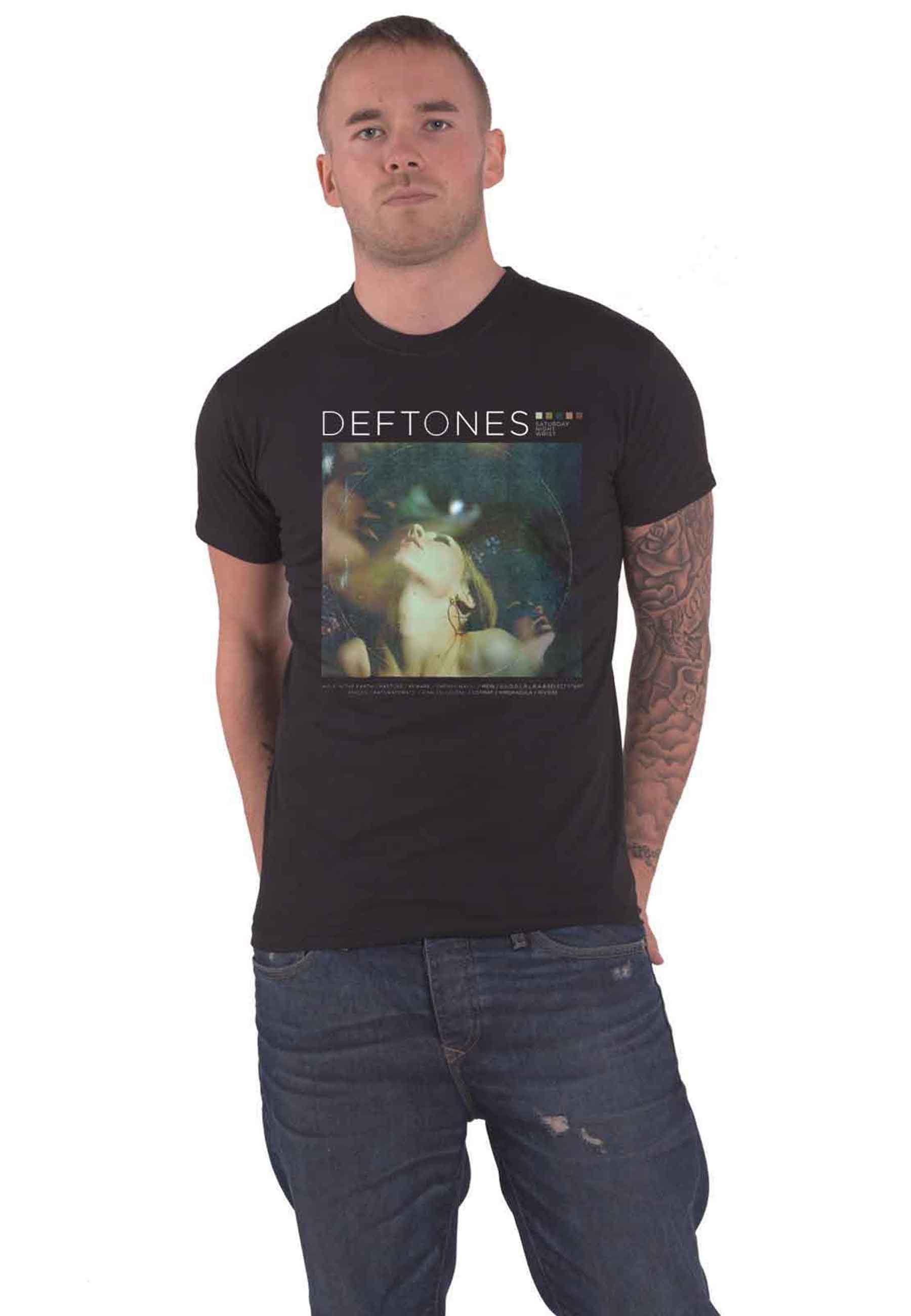 Official Deftones T Shirt Around the Fur White Pony Band Logo Official Unisex - Picture 18 of 31