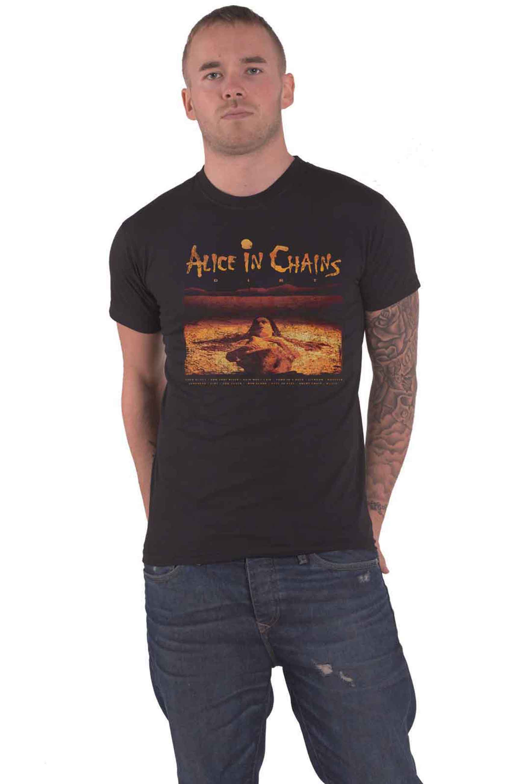 Official Alice In Chains T Shirt Jar Of Flies Dirt Band Logo new Unisex - Picture 18 of 57