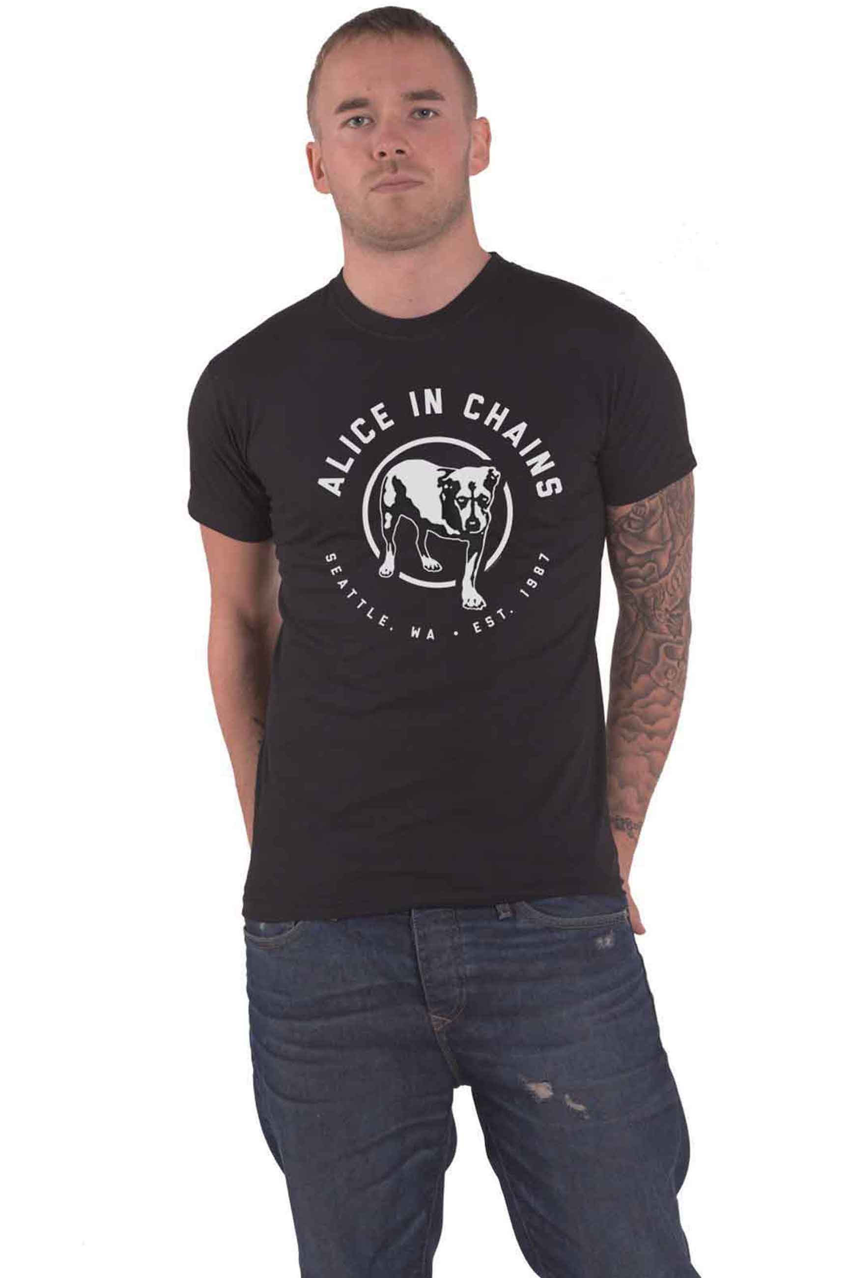 Official Alice In Chains T Shirt Jar Of Flies Dirt Band Logo new Unisex - Picture 22 of 57