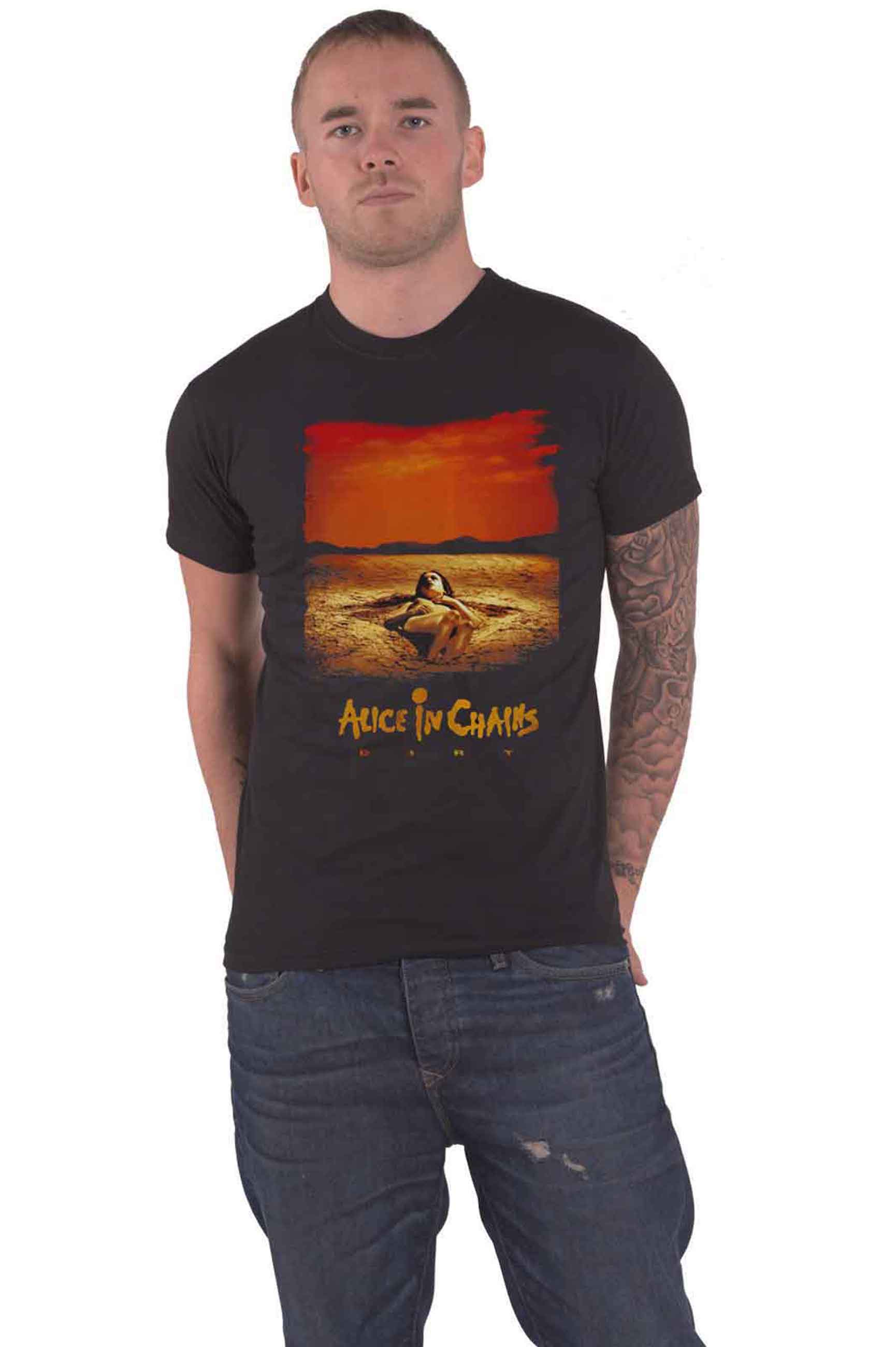 Official Alice In Chains T Shirt Jar Of Flies Dirt Band Logo new Unisex - Picture 10 of 57