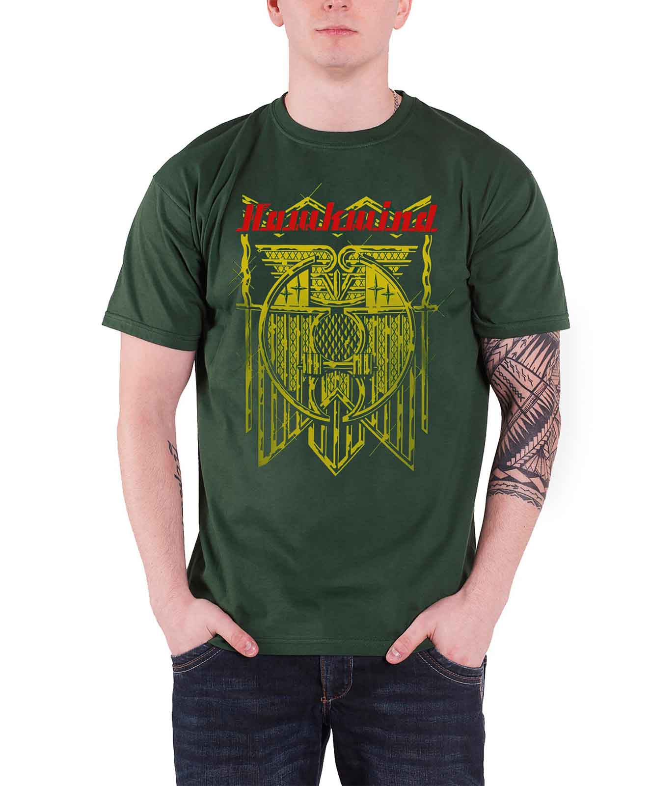 Official Hawkwind T Shirt Warrior On The Edge Space Ritual Doremi mens new - Picture 8 of 29