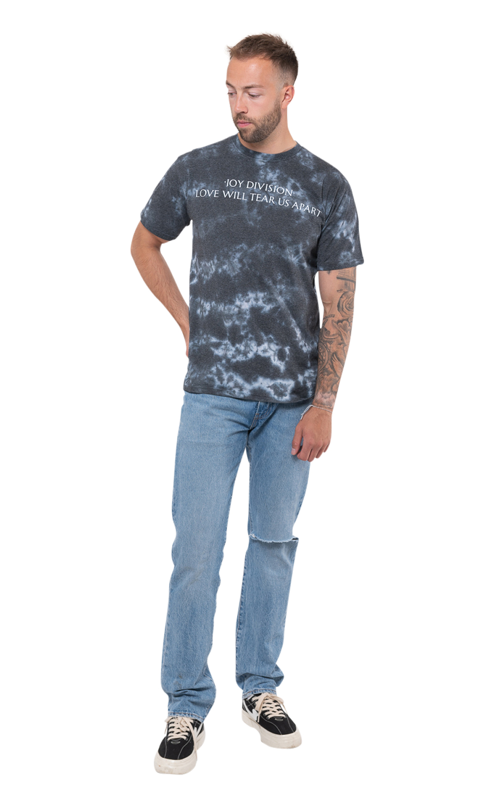 Official Joy Division T Shirt Unknown Pleasures Closer Logo Official Unisex - Picture 35 of 47
