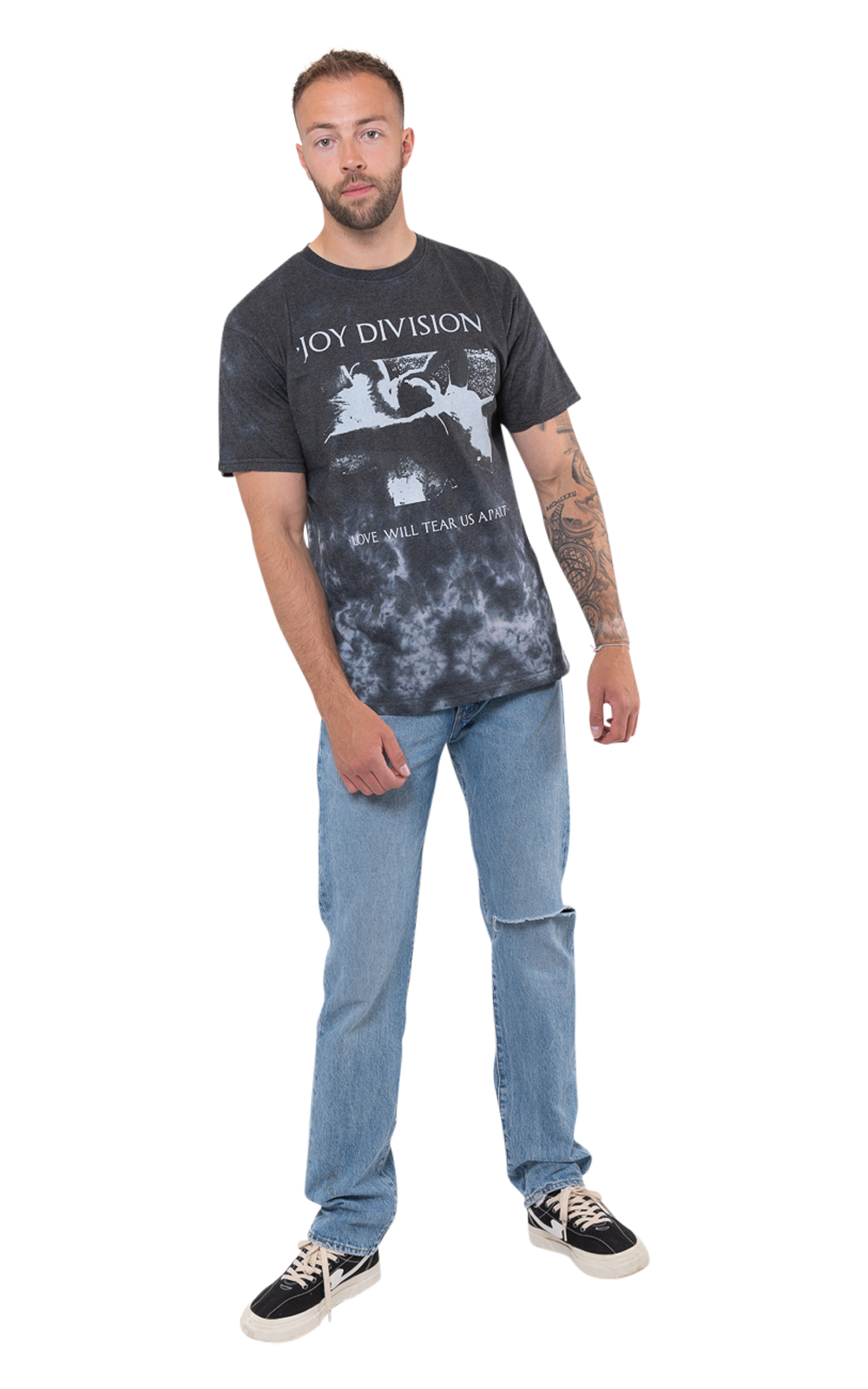 Official Joy Division T Shirt Unknown Pleasures Closer Logo Official Unisex - Picture 33 of 47