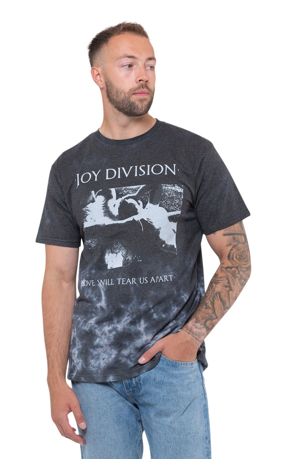 Official Joy Division T Shirt Unknown Pleasures Closer Logo Official Unisex - Picture 32 of 47