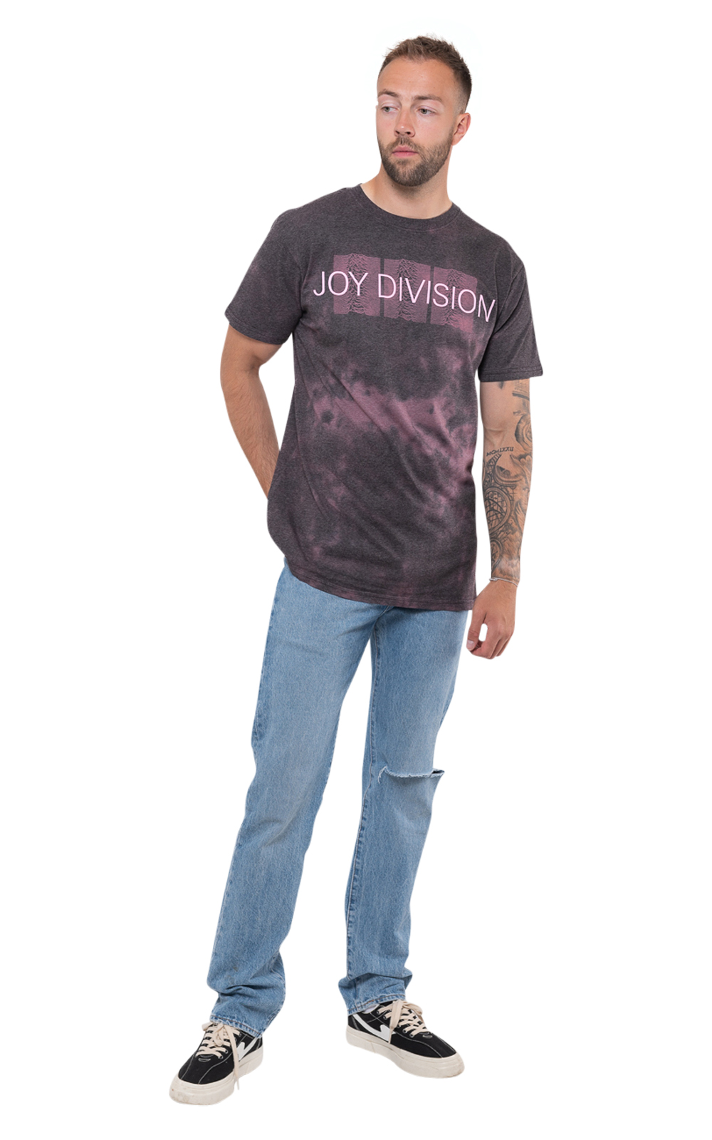 Official Joy Division T Shirt Unknown Pleasures Closer Logo Official Unisex - Picture 29 of 47