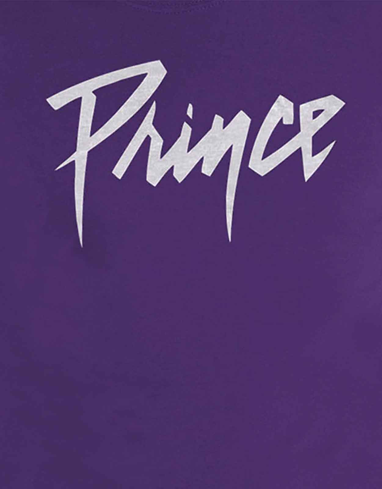 Prince Classic Logo T-Shirt – Official Men's Purple Tee, Unisex Sizing - View #9