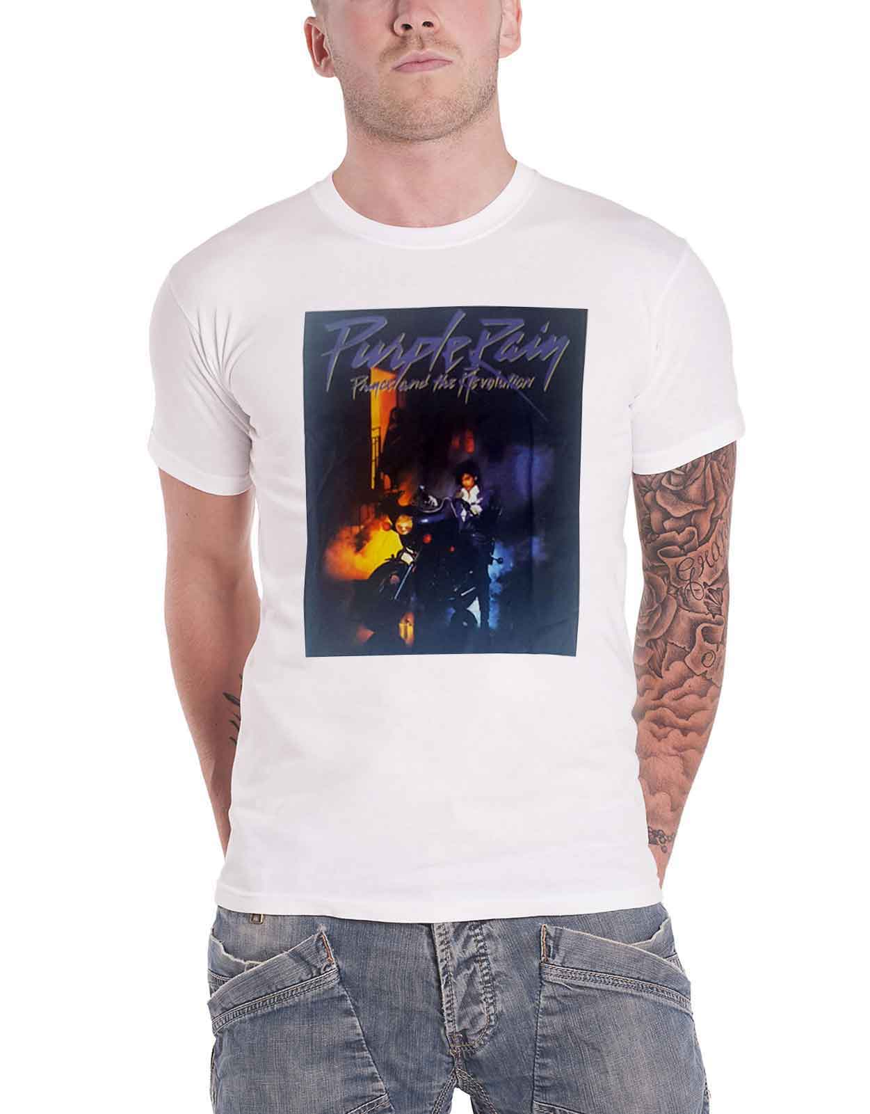 Official Prince T Shirt Purple Rain Paisley Park Revolution Lovesexy Logo Unisex - Picture 48 of 65