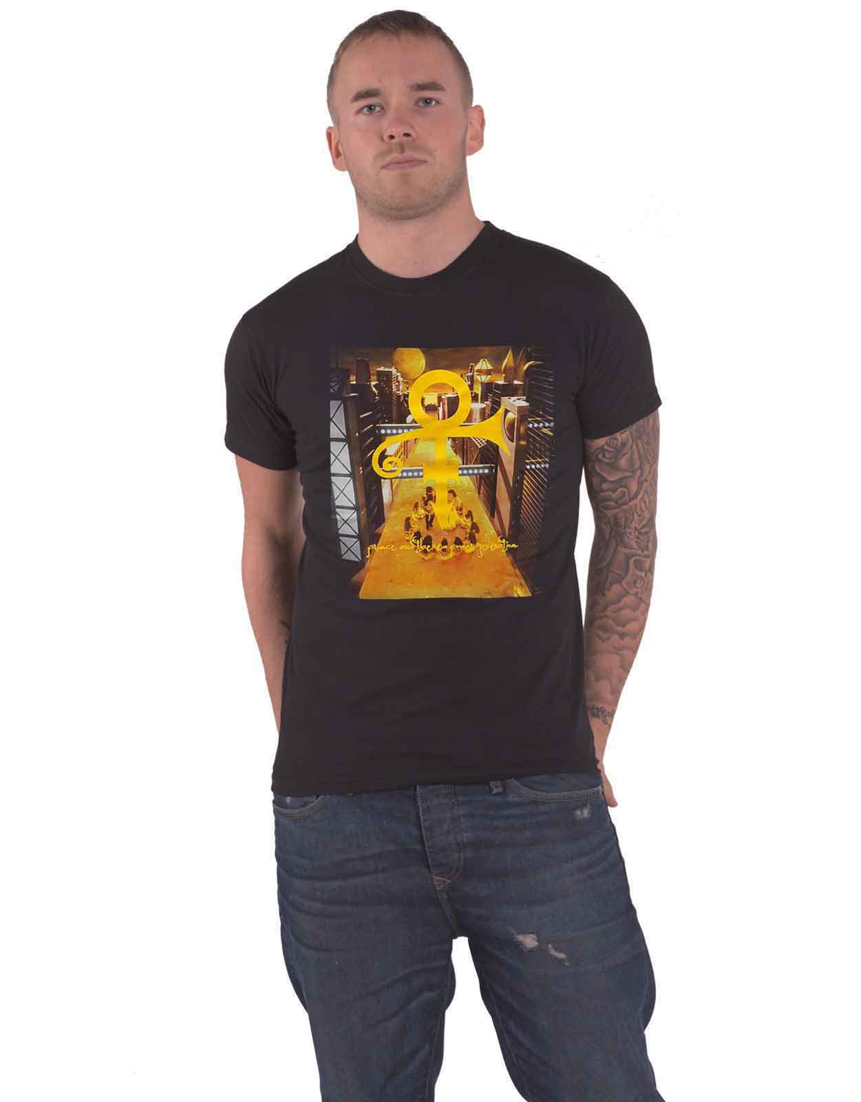 Official Prince T Shirt Purple Rain Paisley Park Revolution Lovesexy Logo Unisex - Picture 40 of 65
