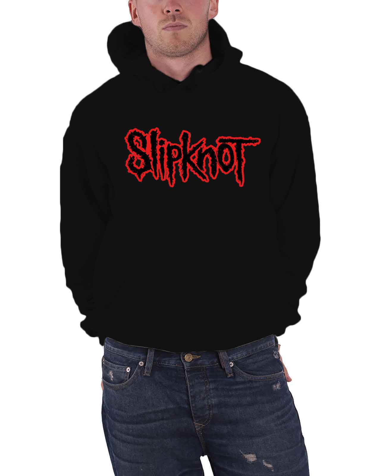 Slipknot camiseta clásica banda logotipo nuevo oficial mujer gris carbón queme