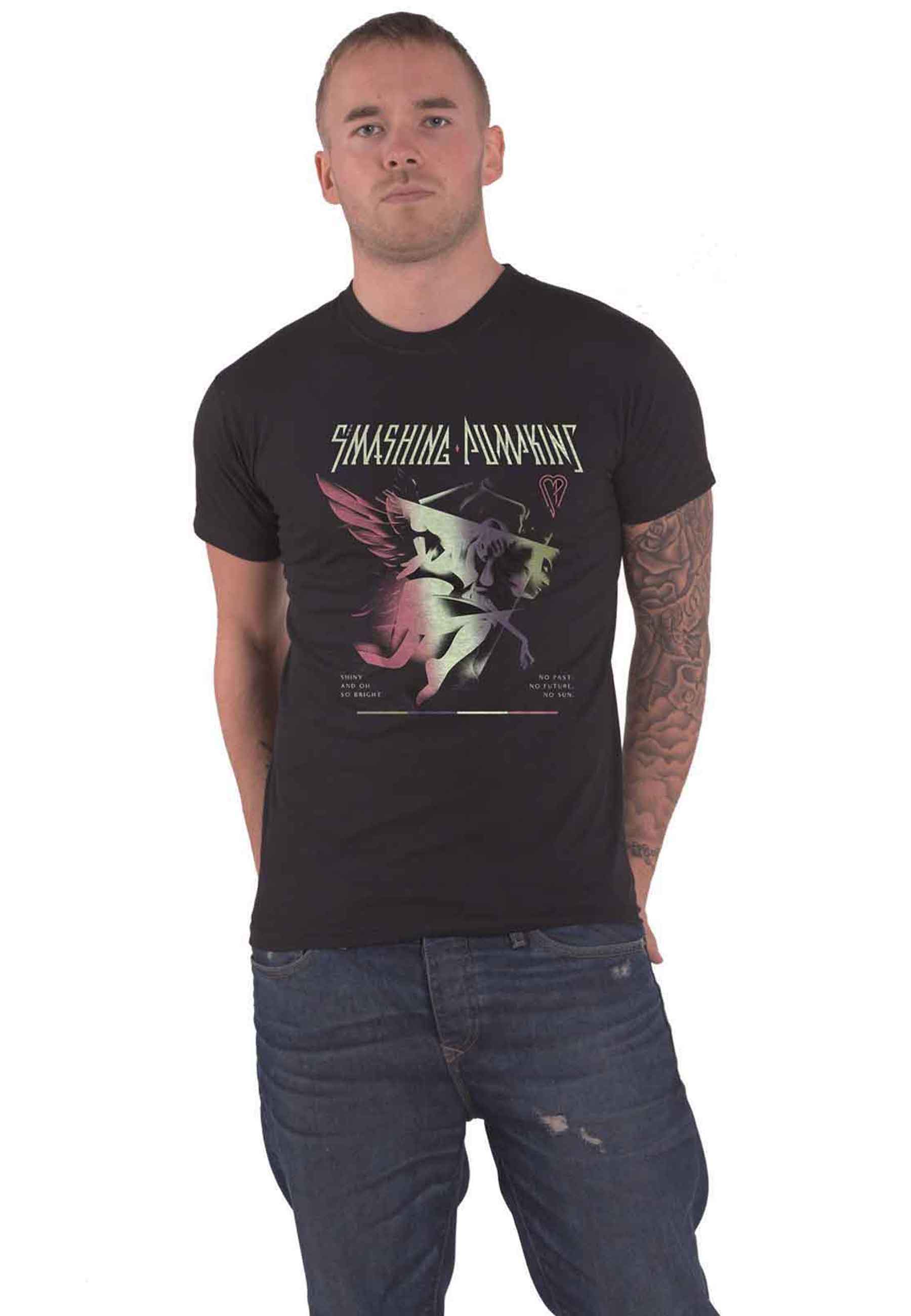 Official Smashing Pumpkins T Shirt Mellon Collie Siamese Dream Band Logo Mens - Picture 15 of 24
