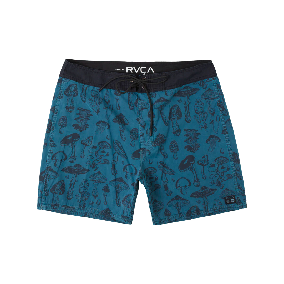 Плавательные шорты RVCA Mushy Trunks (Mallard Blue)