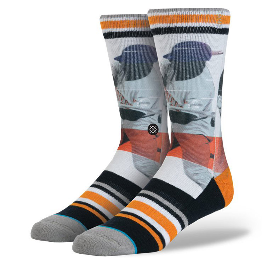 Stance MLB "Mr Padre" Socks (Black) Men's Large Tony Gwynn San Diego