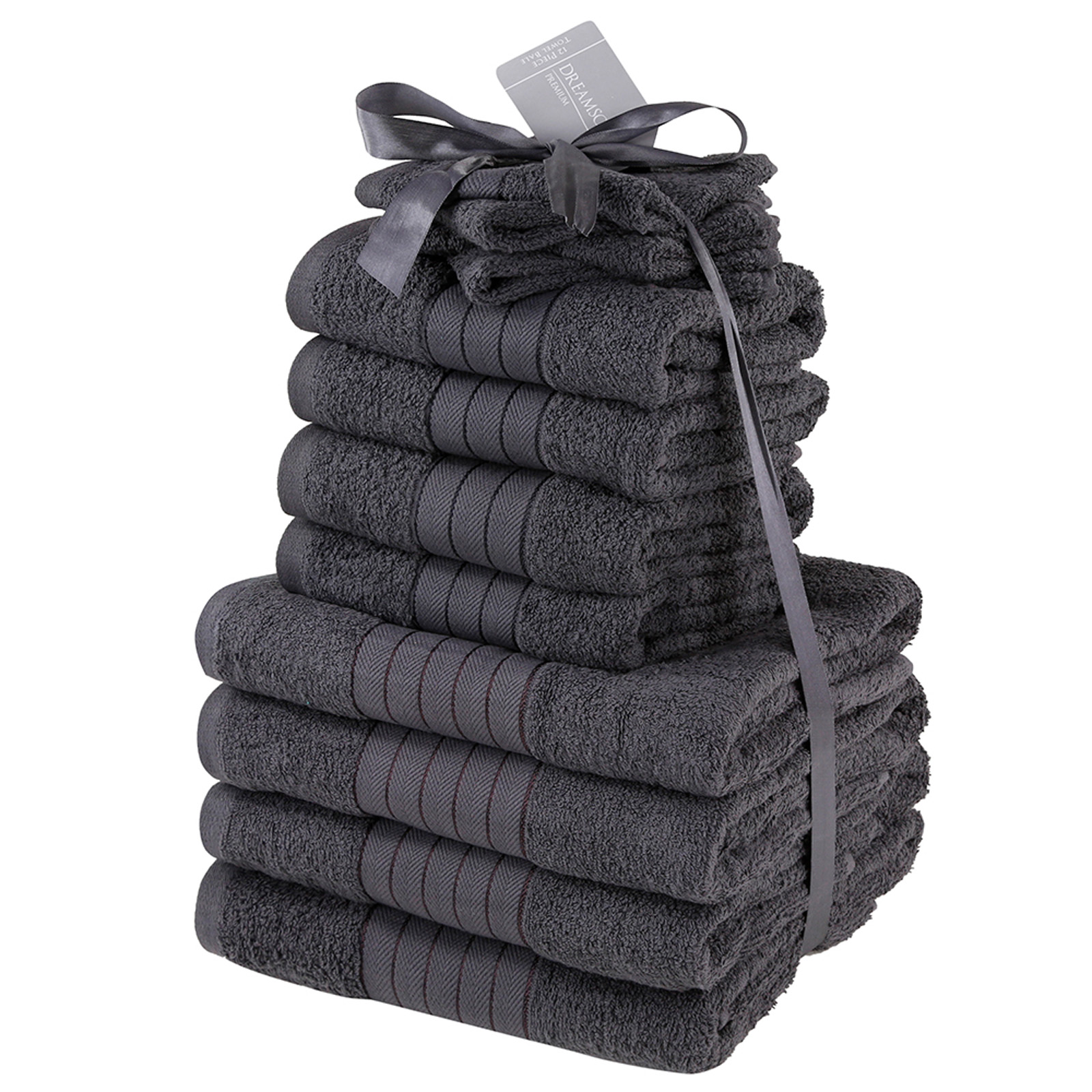 Luxury Towels Bale Set 100 Egyptian Cotton Soft Bath Hand 500 GSM