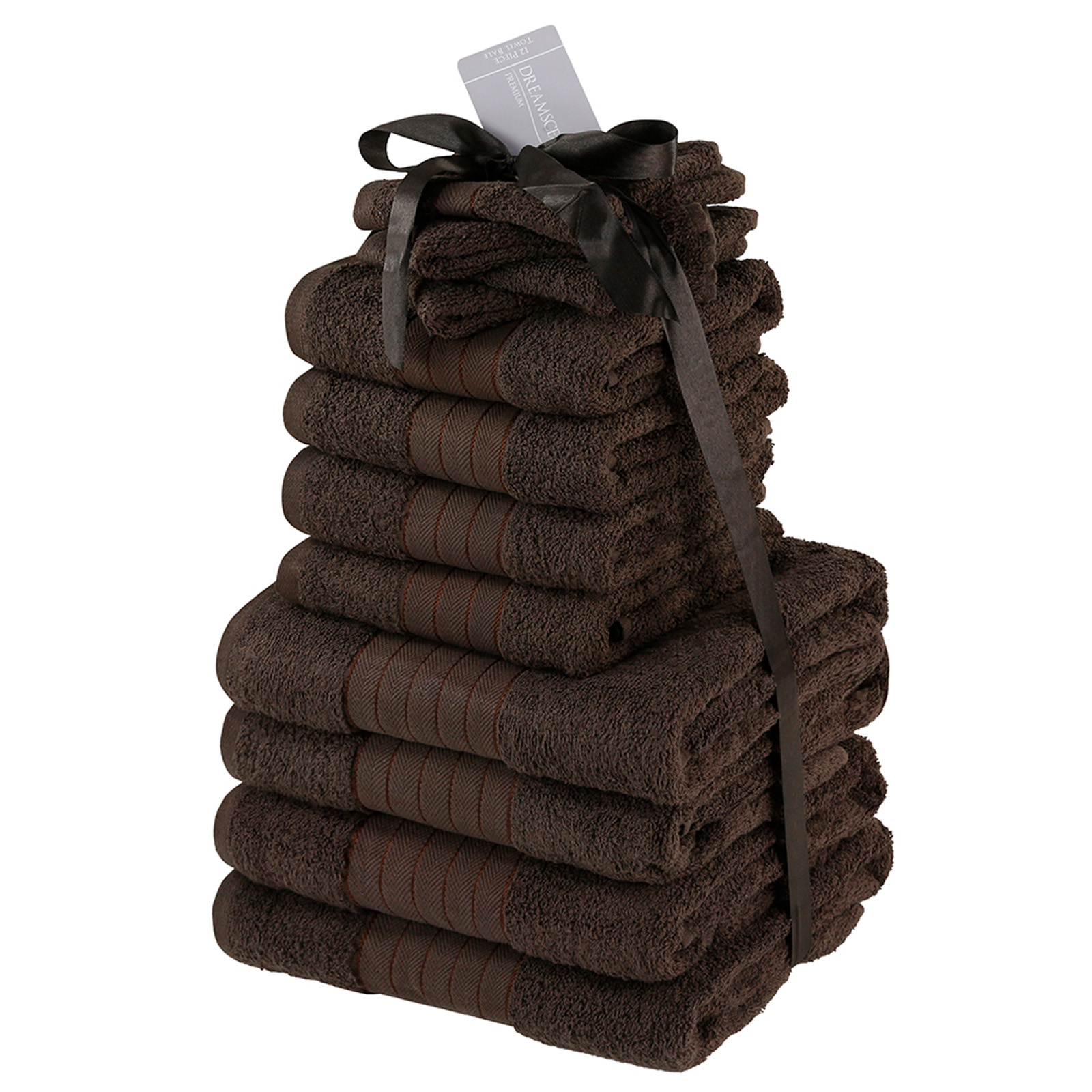 Luxury Towels Bale Set 100 Egyptian Cotton Soft Bath Hand 500 GSM