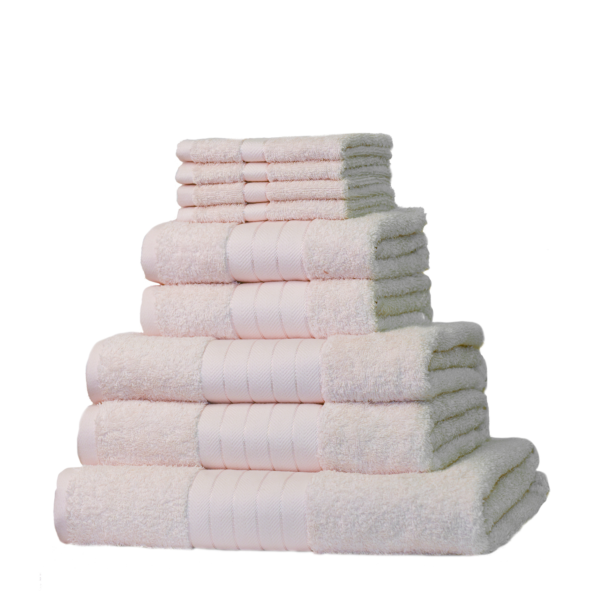 Lusso 100 cotone egiziano 9 pezzi bagno asciugamani faccia mano set ... Asciugamani bagno di lusso