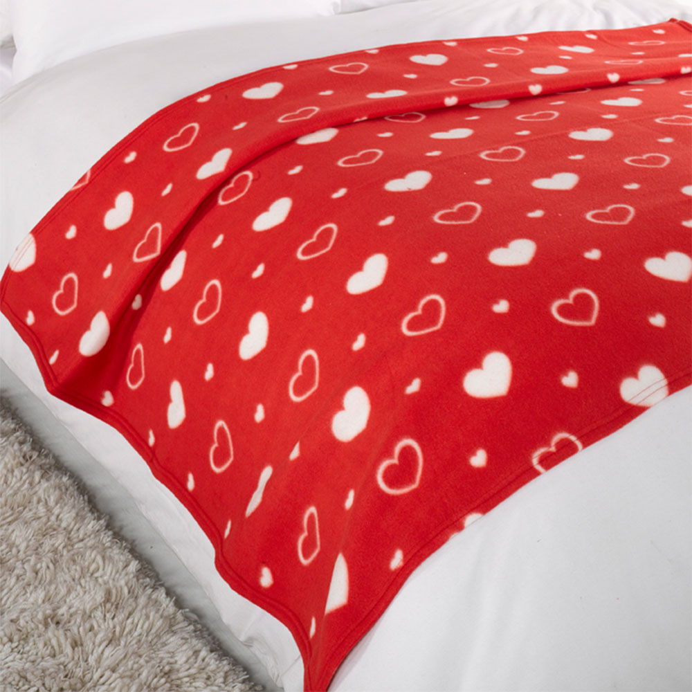 Dreamscene Warm Soft Plain Fleece Throw Over Large Decorative Sofa Bed