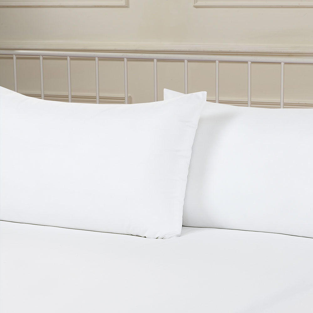 Brentfords Plain Dyed Fitted Bed Sheets NonIron Single Double King