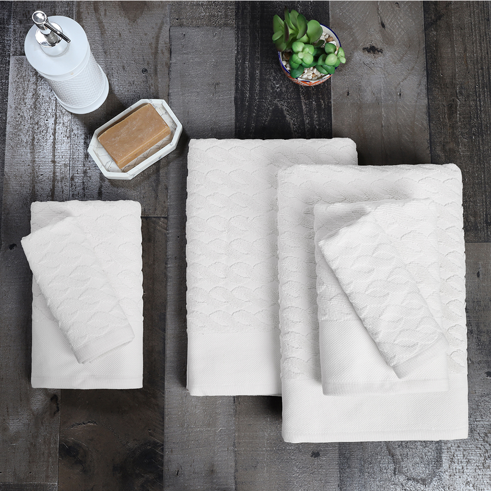 Luxuriously Soft Turkish Cotton 6-Piece Towel Set - 第 42/44 張圖片