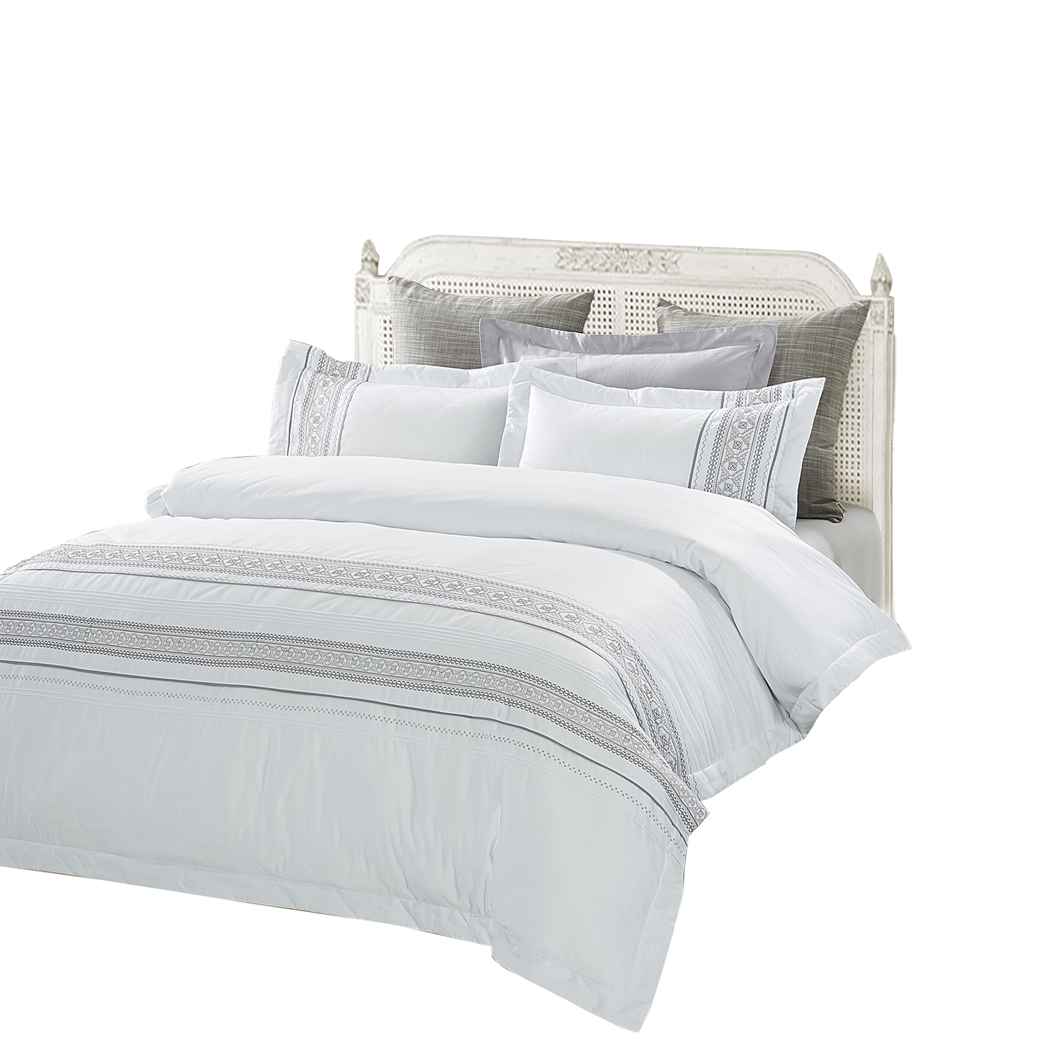 Blue Nile Mills Burlington Duvet Cover - Thumbnail 2