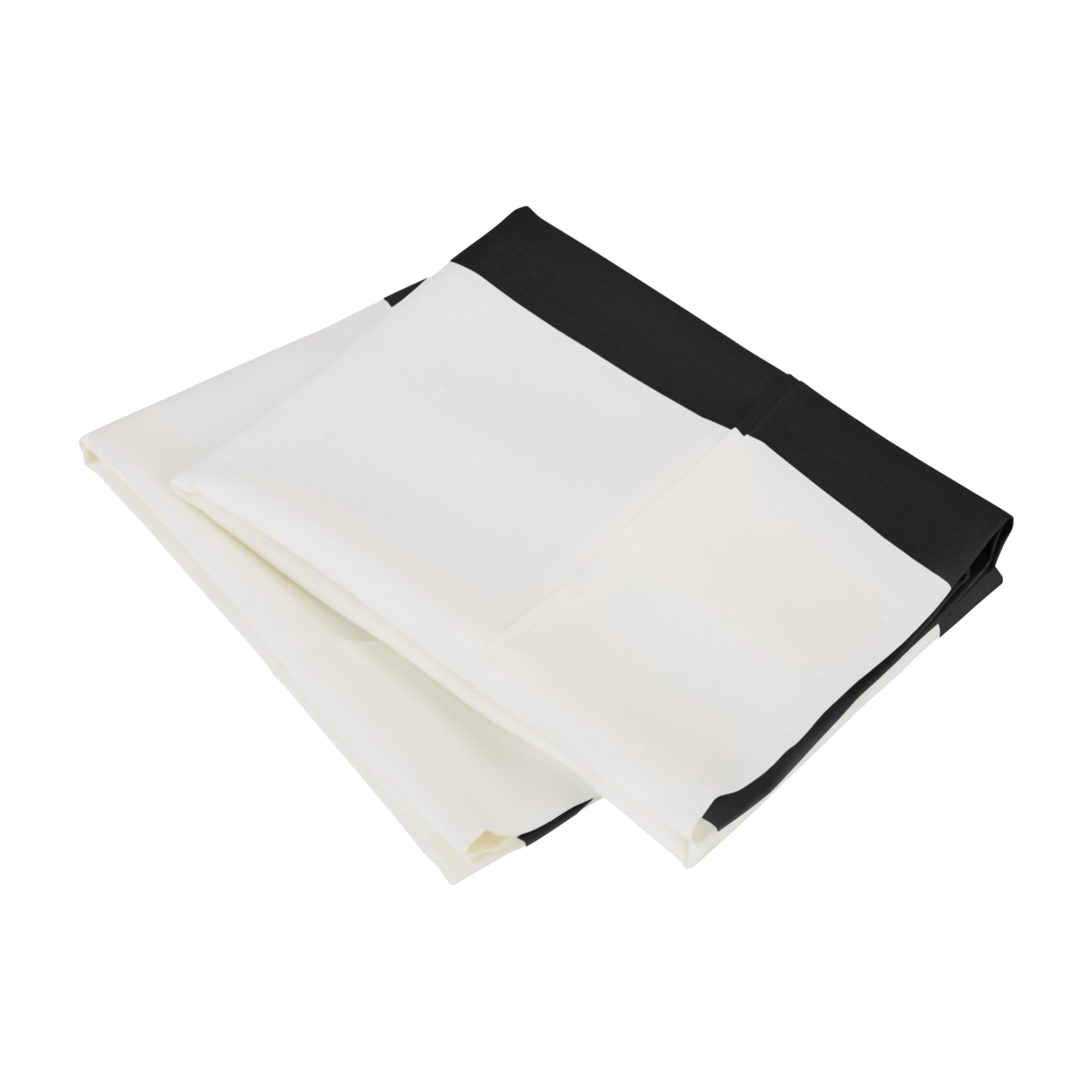 Juego de funda de almohada ultra suave transpirable moderna mezcla de algodón a rayas cabaña de 2 piezas - Imagen 2 de 7