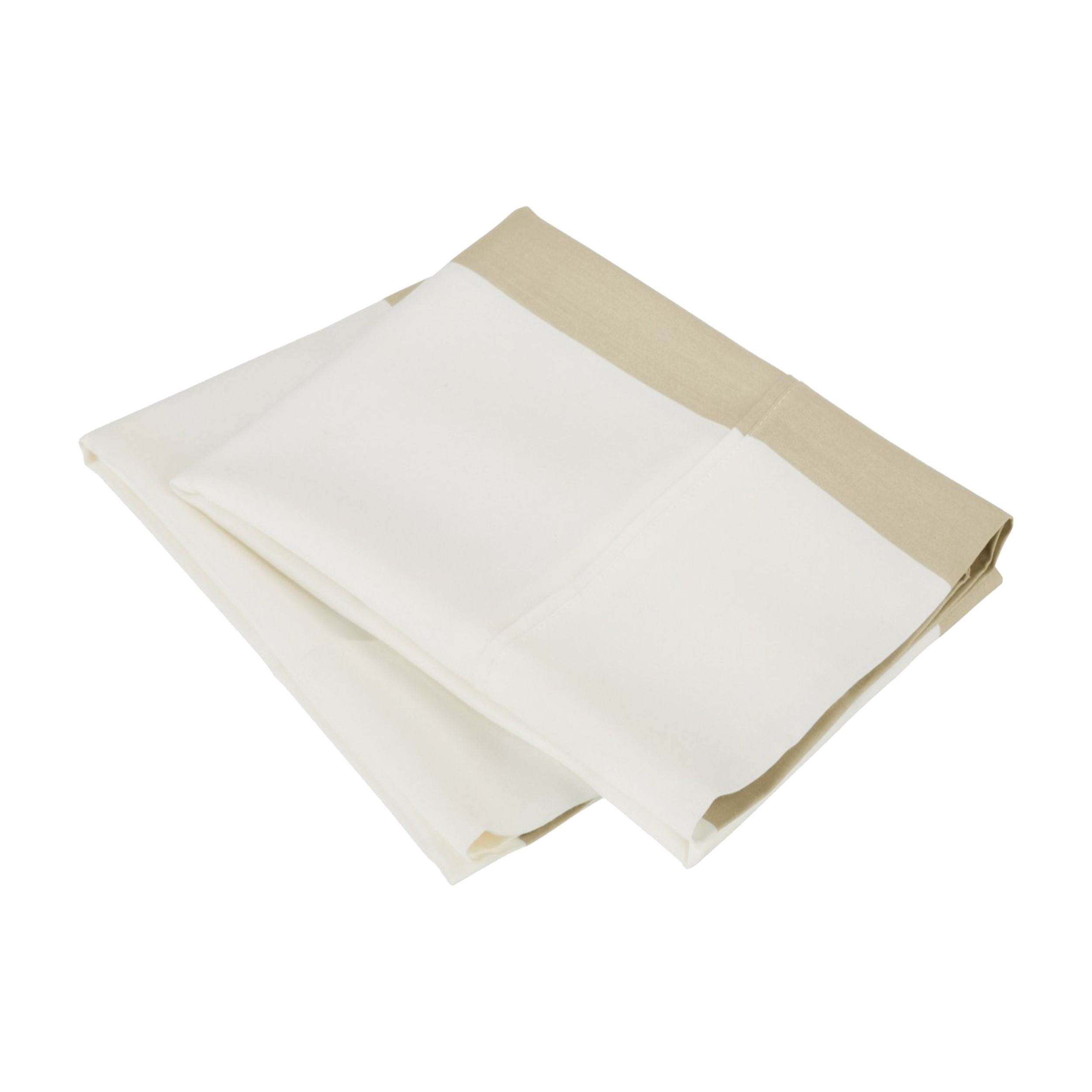 Juego de funda de almohada ultra suave transpirable moderna mezcla de algodón a rayas cabaña de 2 piezas - Imagen 4 de 7