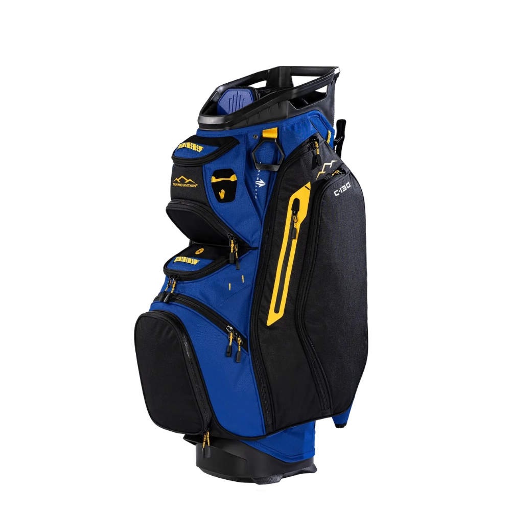 Sun Mountain C Series C-130 Cart Golf Bag 14-Way Top - New 2