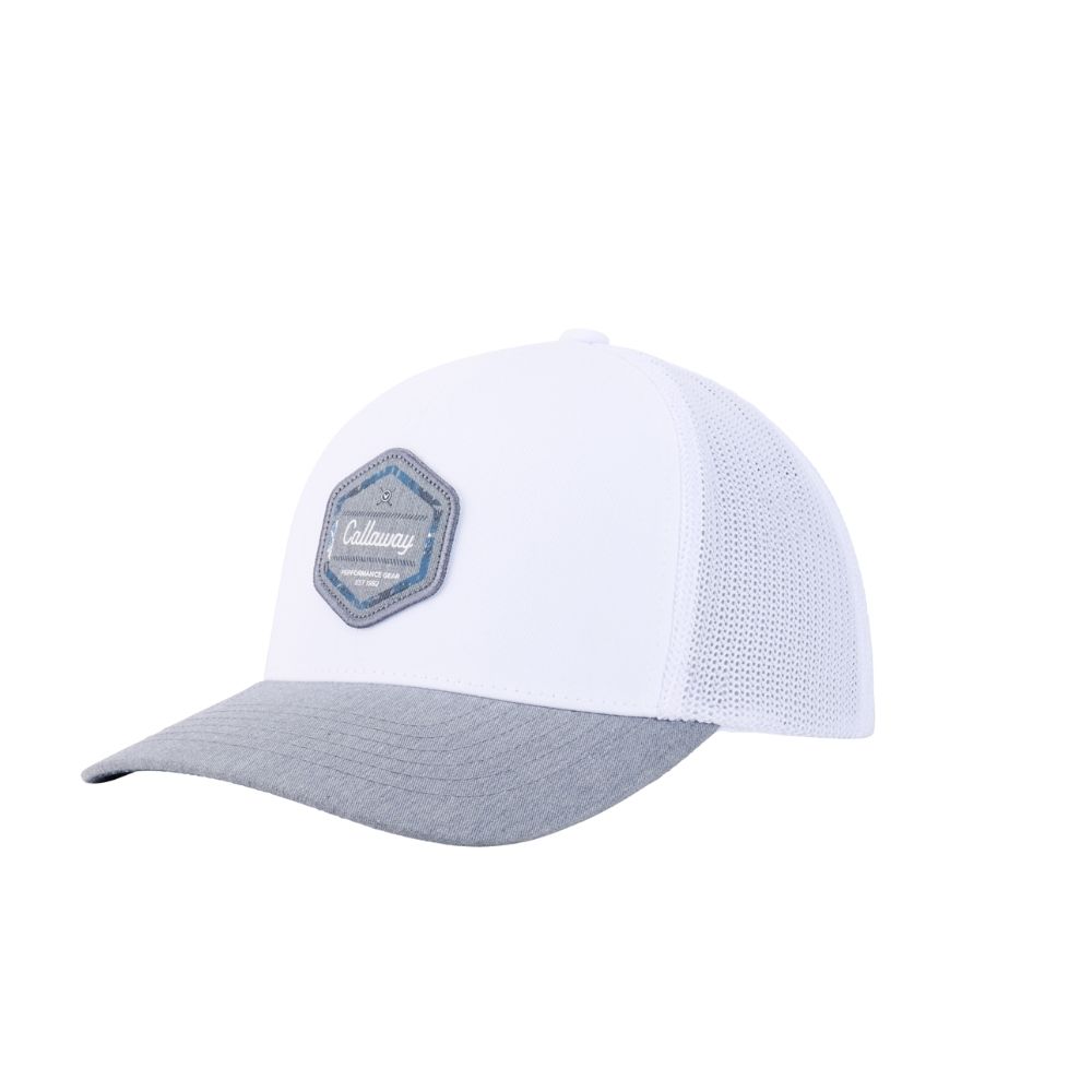 Callaway Mens Carlsbad Trucker Hat Snapback Golf Cap - New 2026