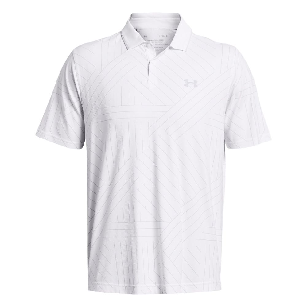 Under Armour Mens UA Iso-Chill Edge Polo Golf Shirt - 1377365 