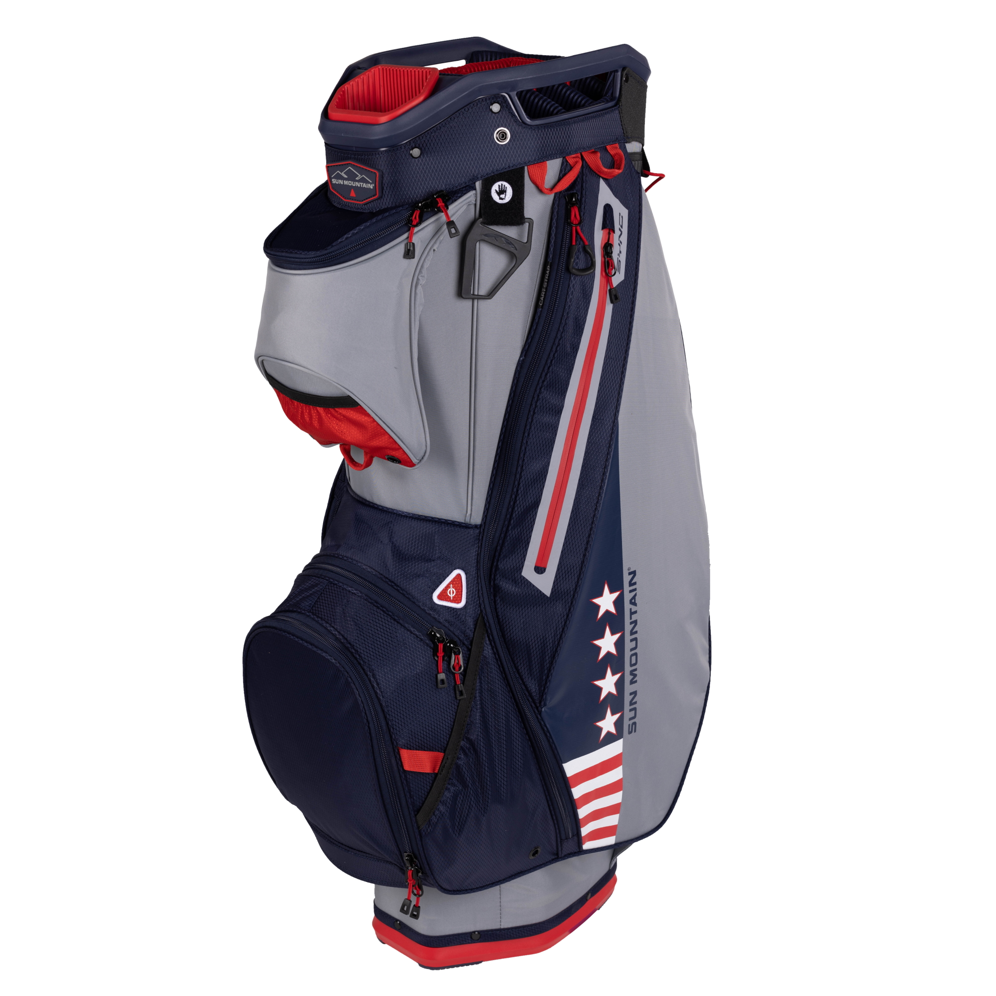 Sun Mountain 2023 Sync Cart Golf Bag - 230347 - Patriot
