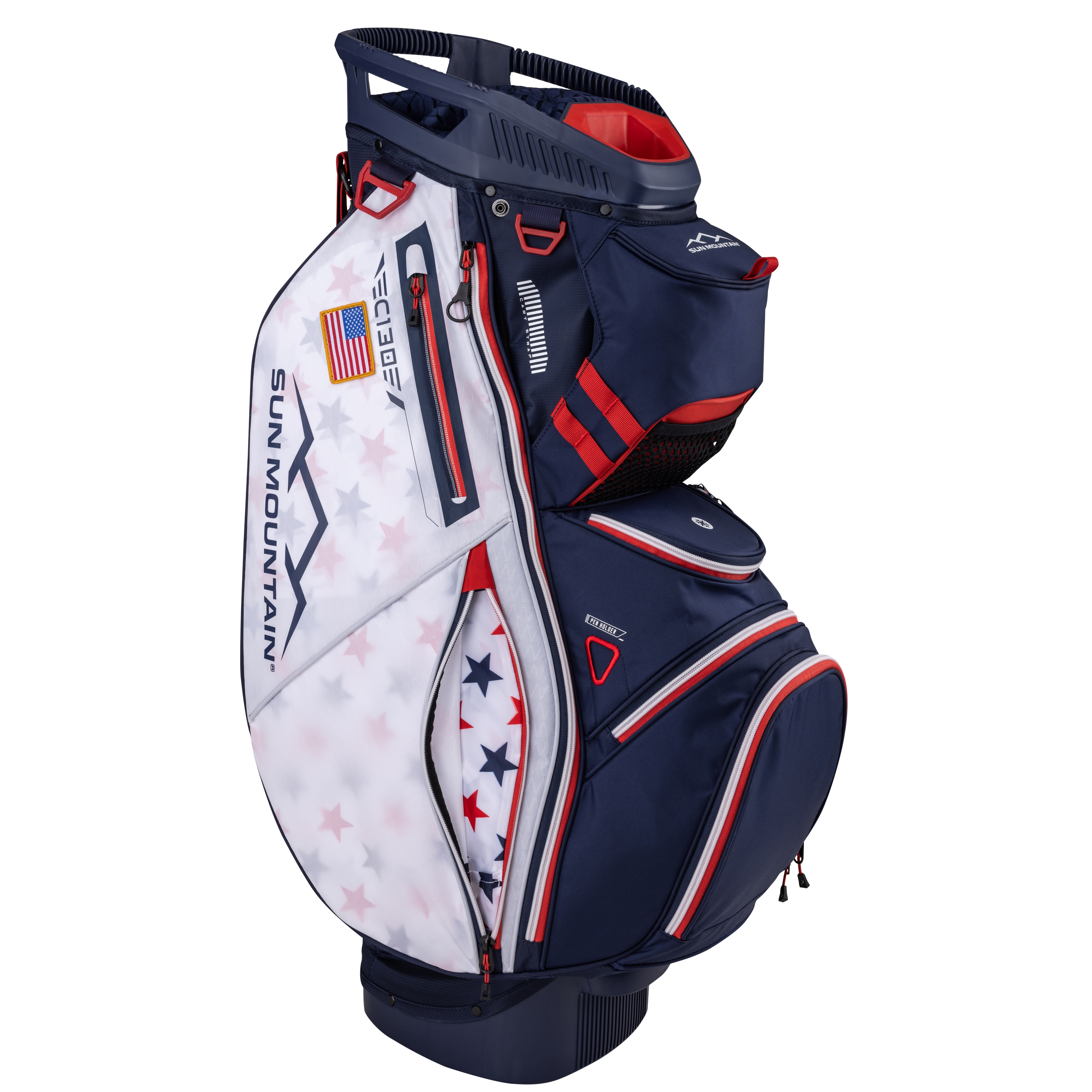 Sun Mountain C-130 Cart Golf Bag 14-Way Top Mens - New 2025 - Picture 29 of 55