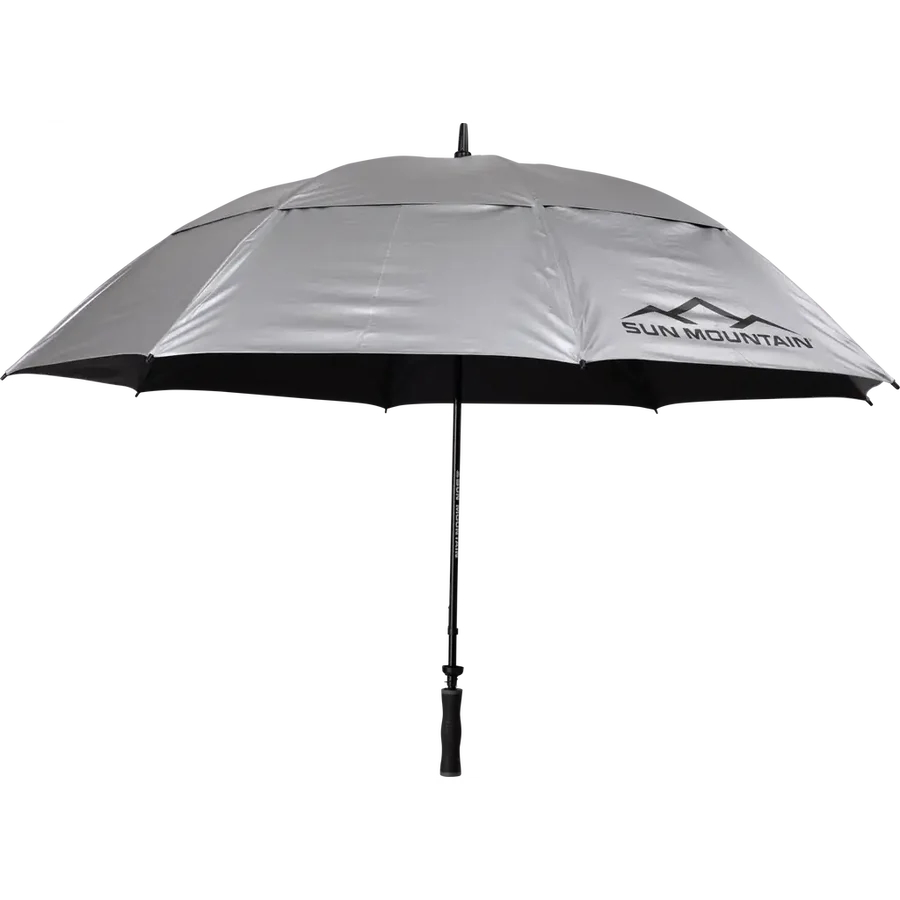Sun Mountain Auto Golf Umbrella 68" Double Canopy - New 2025