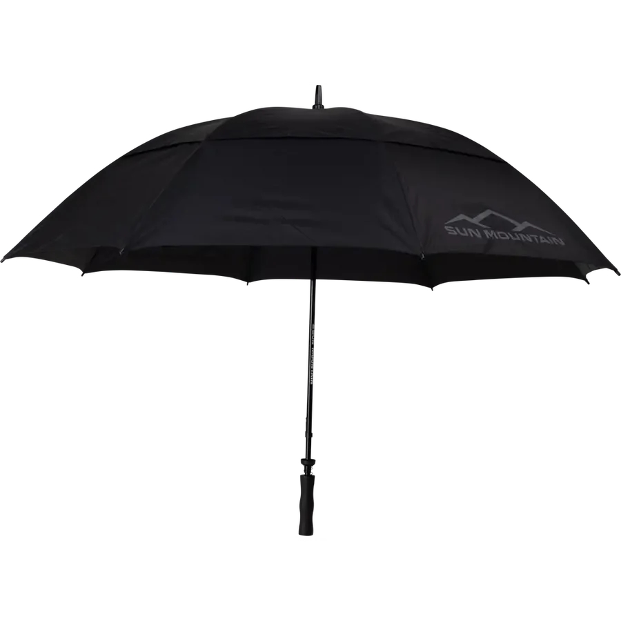Sun Mountain Auto Golf Umbrella 68" - Black