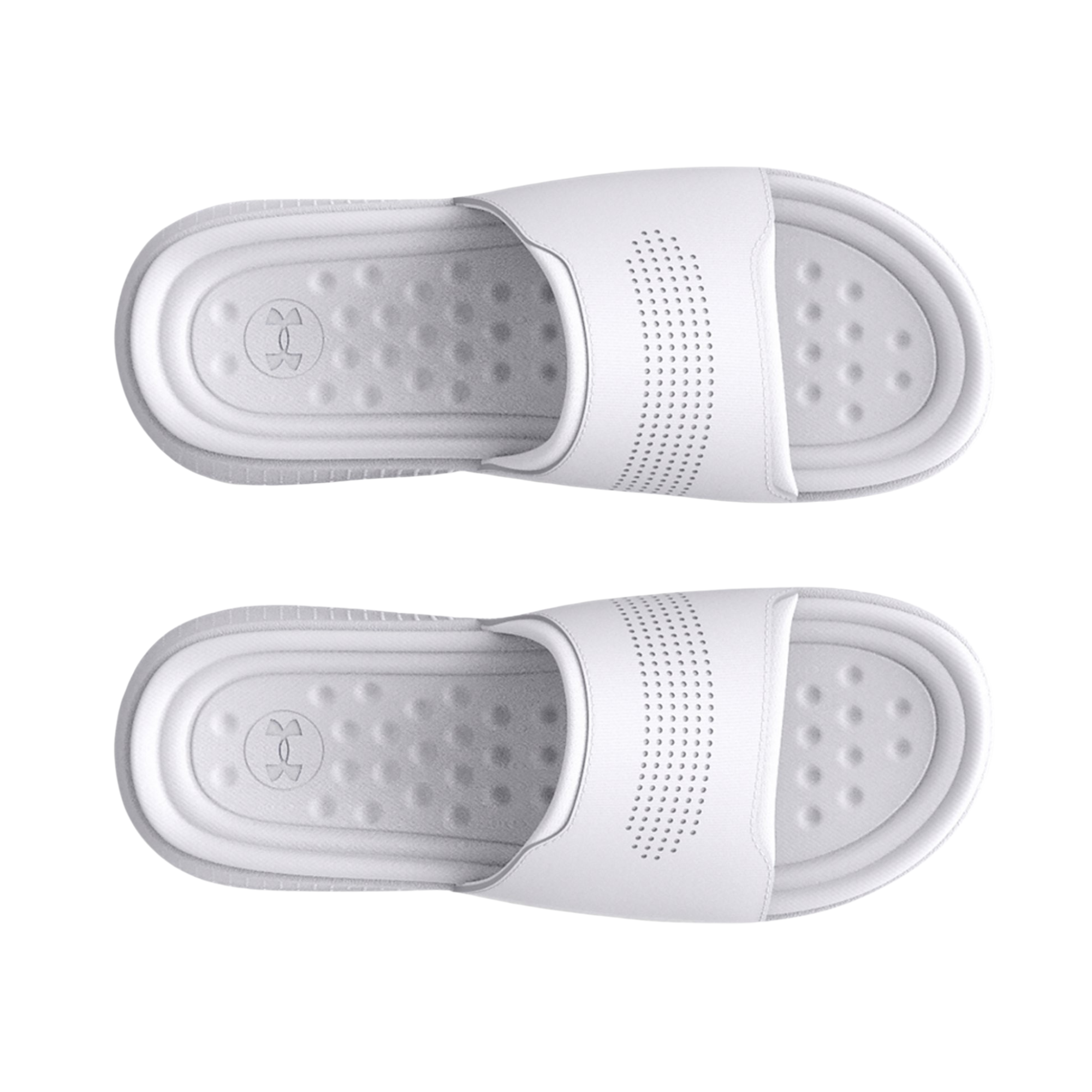 【UNDER ARMOUR】Unisex UA Ansa Elevate Slides Open Box Under Armour Unisex UA Ansa Elevate Slides - Black