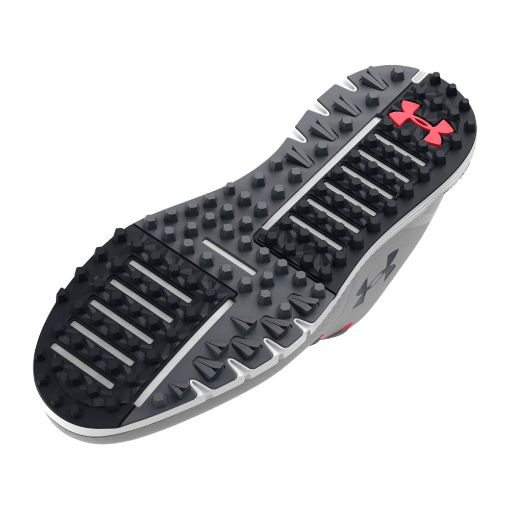 Under Armour Mens UA HOVR Fade 2 Spikeless Golf Shoes - Gray 3026970-100 - New
