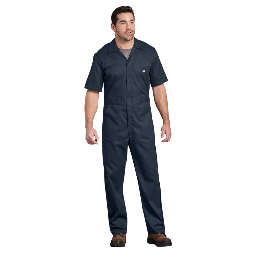 Dickies Mens FLEX Short Sleeve Coveralls Workwear - 33274 - New - Bild 4 von 5