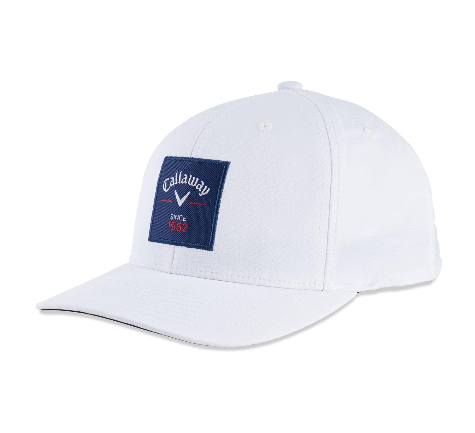 Callaway Mens Rutherford Flexfit Snapback Hat  - 5222000 - White/Navy
